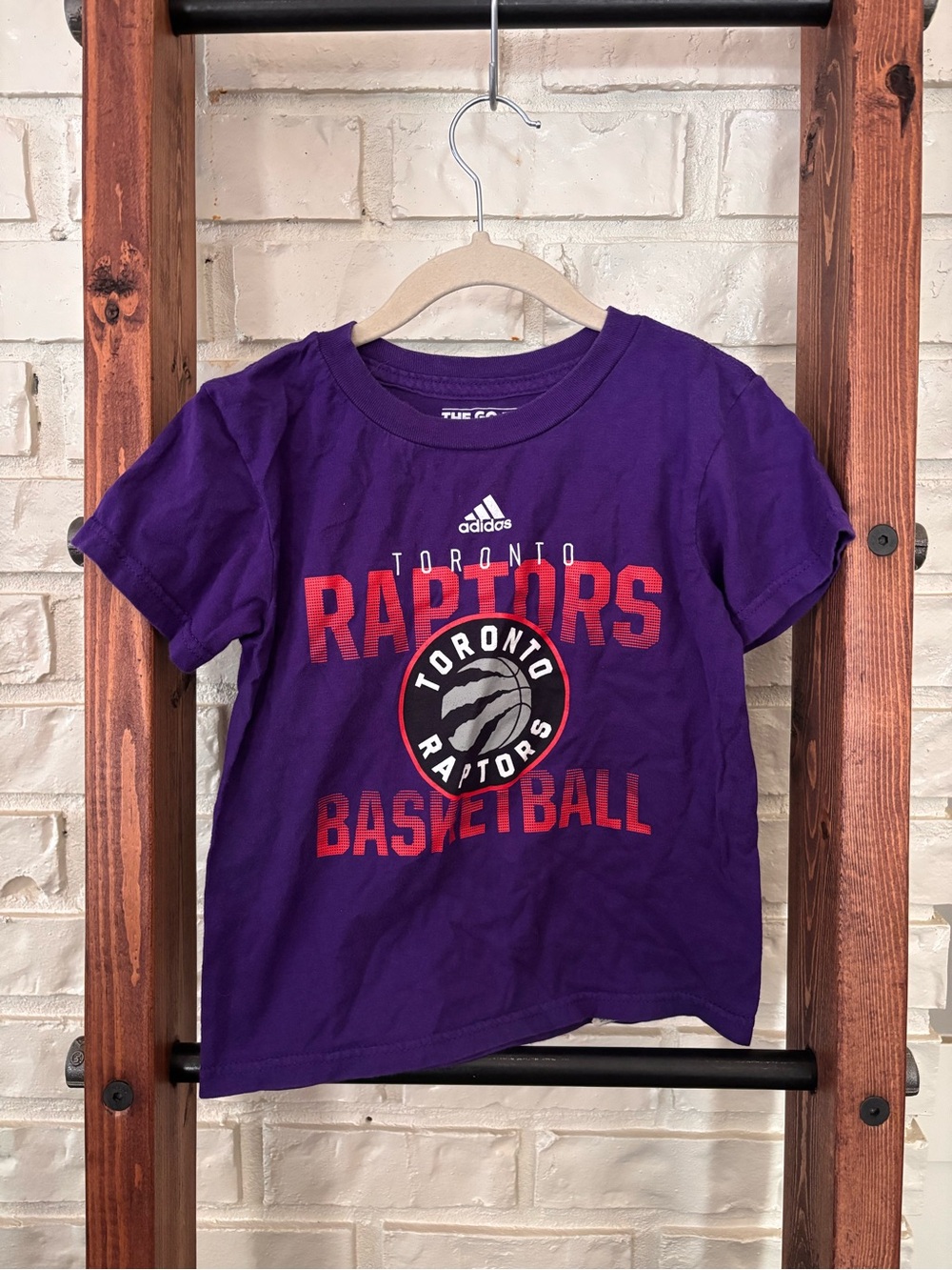 ✨3/$25✨ Adidas Kids Toronto Raptors Purple Short Sleeve Tee